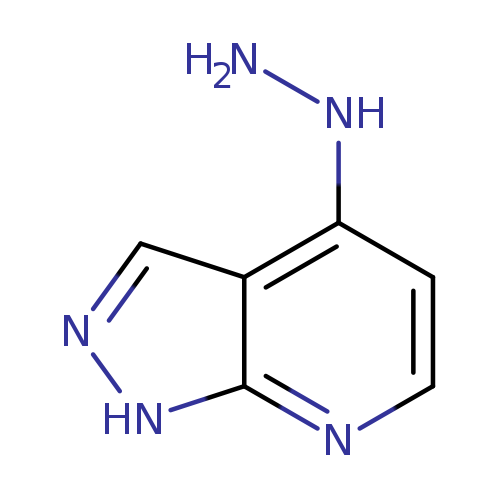 1H-Pyrazolo[3,4-b]pyridine, 4-hydrazinyl-