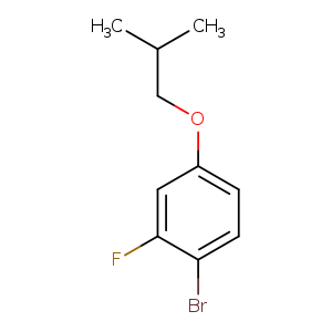 1-Bromo-2-fluoro-4-(2-methylpropoxy)benzene