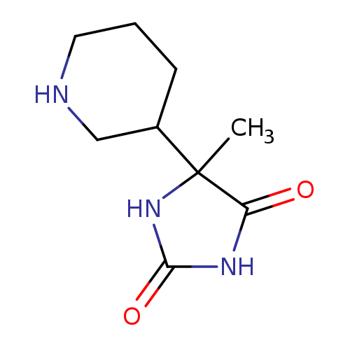 5-methyl-5-(piperidin-3-yl)imidazolidine-2,4-dione