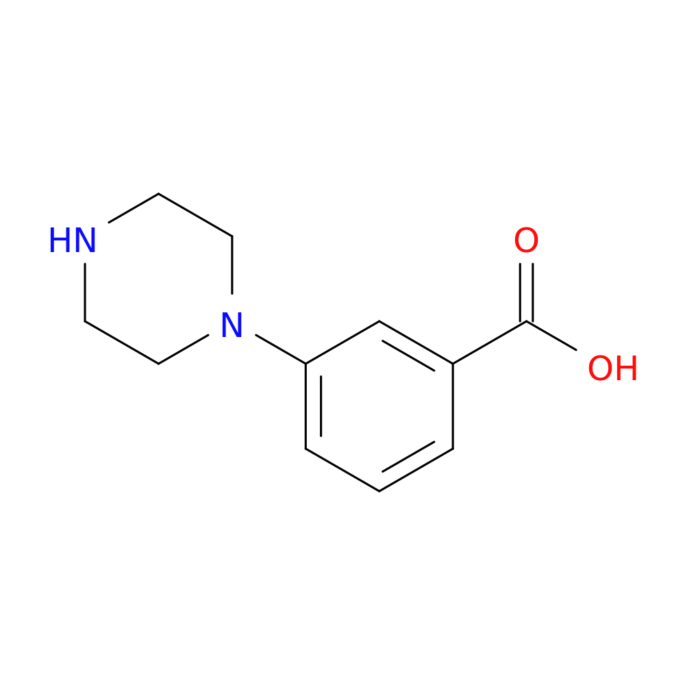 3-(Piperazin-1-yl)benzoic acid