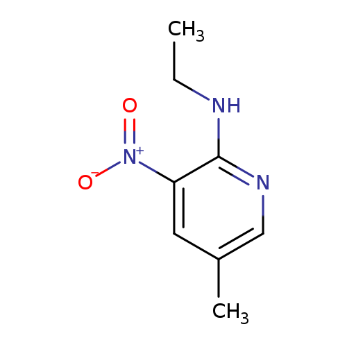 2-Ethylamino-5-methyl-3-nitropyridine