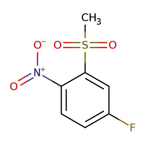 4-Fluoro-2-(methylsulfonyl)nitrobenzene