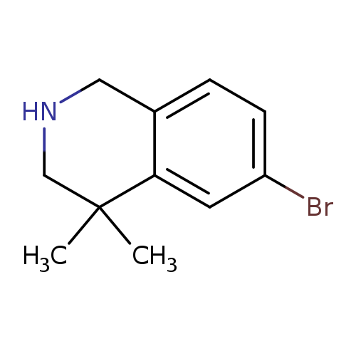 6-Bromo-4,4-dimethyl-1,2,3,4-tetrahydroisoquinoline
