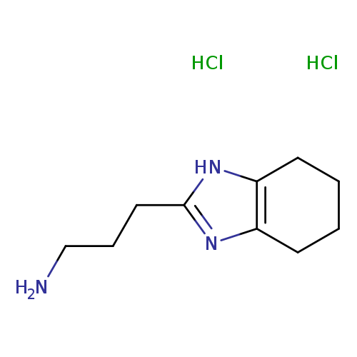 3-(4,5,6,7-tetrahydro-1H-1,3-benzodiazol-2-yl)propan-1-amine dihydrochloride