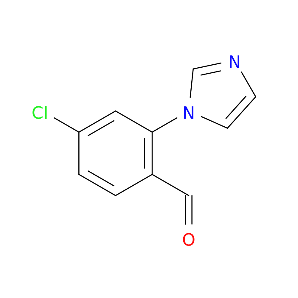 4-Chloro-2-(1h-imidazol-1-yl)benzaldehyde