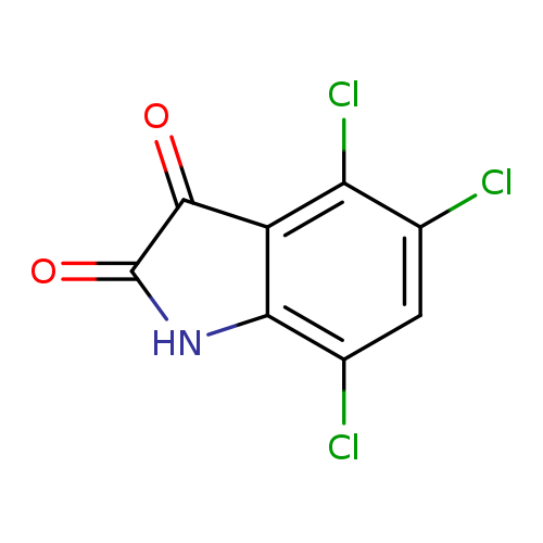 4,5,7-trichloro-2,3-dihydro-1H-indole-2,3-dione