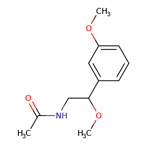 N-[2-methoxy-2-(3-methoxyphenyl)ethyl]acetamide