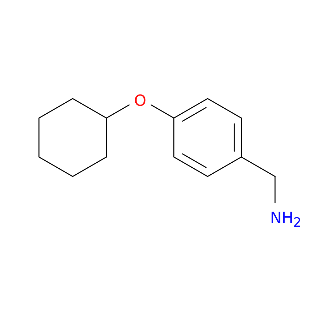 [4-(cyclohexyloxy)phenyl]methanamine