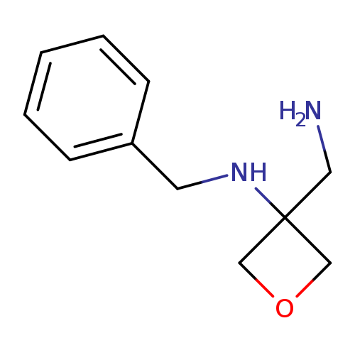 3-Oxetanemethanamine, 3-[(phenylmethyl)amino]-