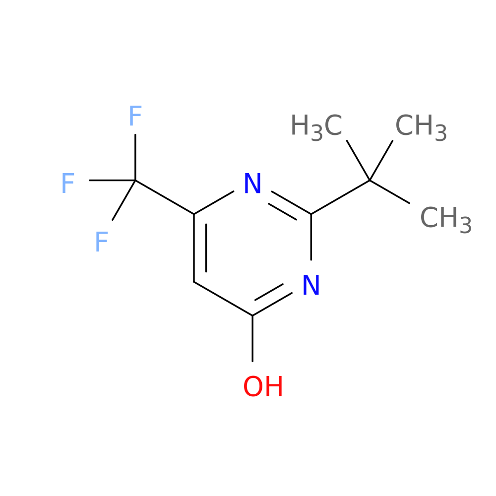 2-(1,1-DIMETHYLETHYL)-6-(TRIFLUOROMETHYL)-4(1H)-PYRIMIDINONE