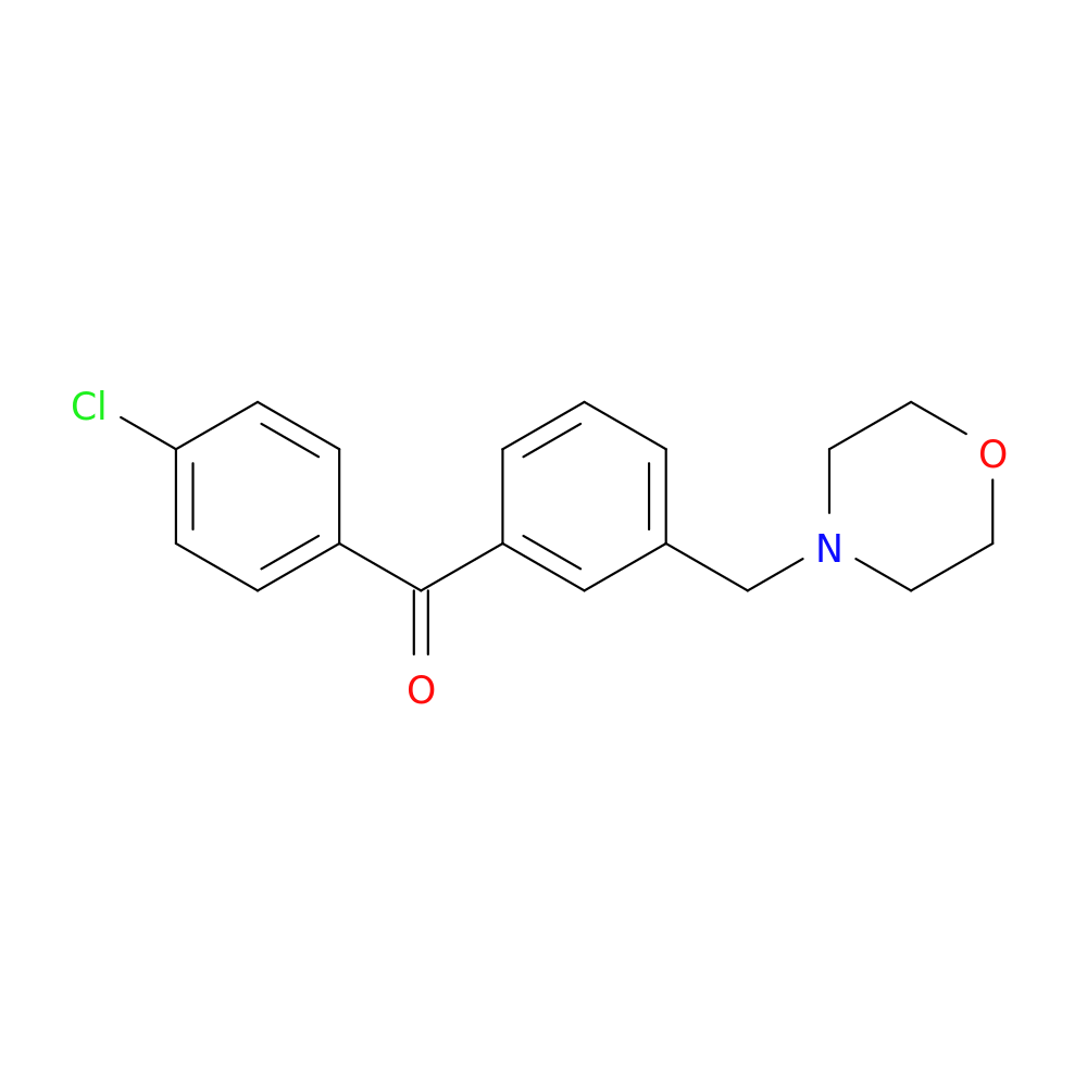 4'-Chloro-3-morpholinomethyl benzophenone