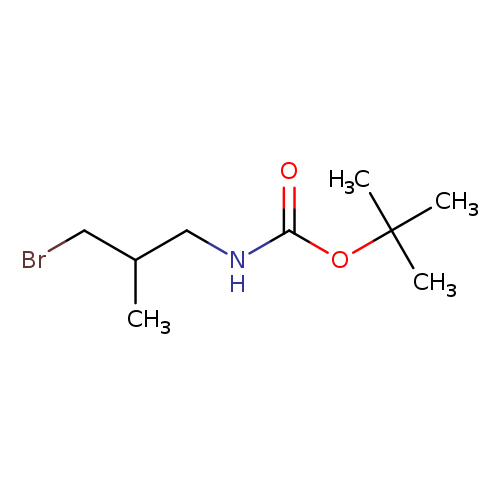 tert-butyl N-(3-bromo-2-methylpropyl)carbamate
