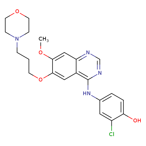4-Defluoro-4-hydroxy Gefitinib
