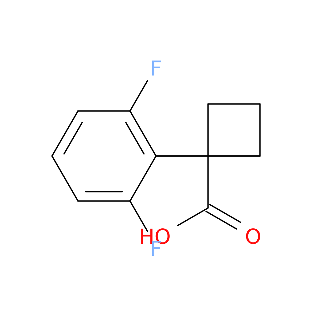 1-(2,6-difluorophenyl)cyclobutane-1-carboxylic acid