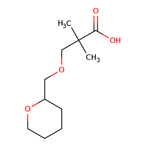 2,2-dimethyl-3-[(oxan-2-yl)methoxy]propanoic acid