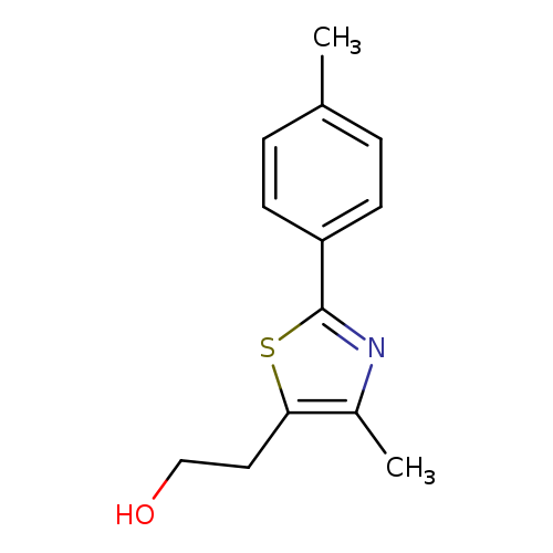 2-[4-methyl-2-(4-methylphenyl)-1,3-thiazol-5-yl]ethan-1-ol