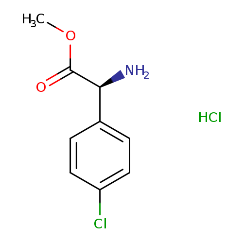 (S)-Methyl 2-amino-2-(4-chlorophenyl)acetate hydrochloride