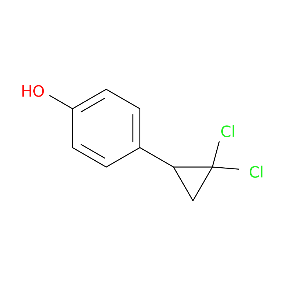 4-(2,2-Dichlorocyclopropyl)phenol