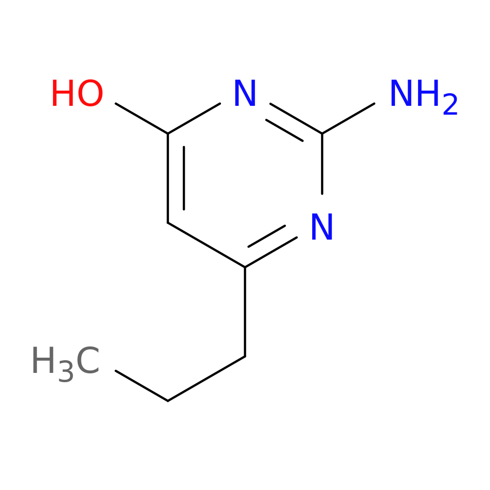 2-Amino-6-propylpyrimidin-4-ol