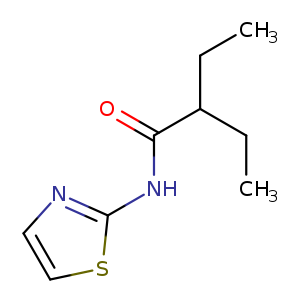 2-ethyl-N-(1,3-thiazol-2-yl)butanamide