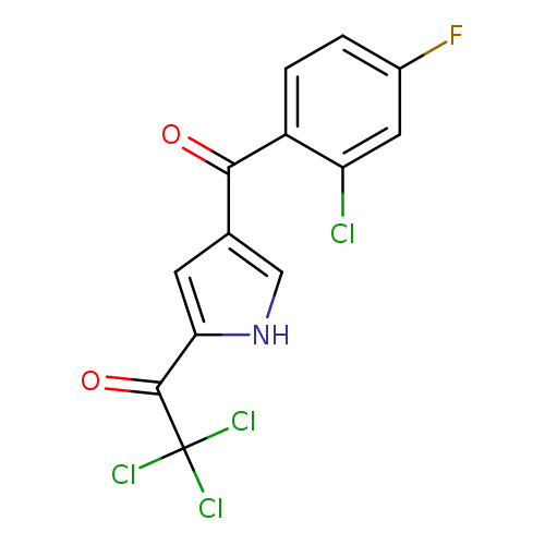 2,2,2-trichloro-1-[4-(2-chloro-4-fluorobenzoyl)-1H-pyrrol-2-yl]ethan-1-one