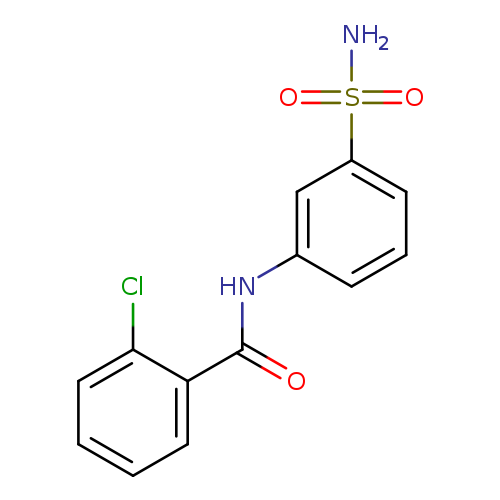 2-chloro-N-(3-sulfamoylphenyl)benzamide