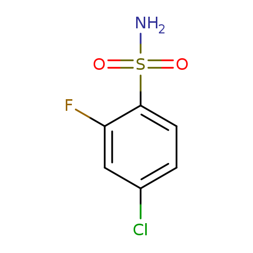 4-Chloro-2-fluorobenzenesulfonamide