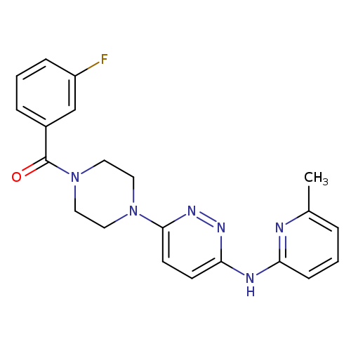 6-[4-(3-fluorobenzoyl)piperazin-1-yl]-N-(6-methylpyridin-2-yl)pyridazin-3-amine