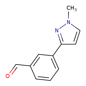 3-(1-Methyl-1h-pyrazol-3-yl)benzaldehyde