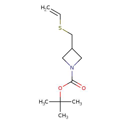 tert-butyl 3-[(ethenylsulfanyl)methyl]azetidine-1-carboxylate