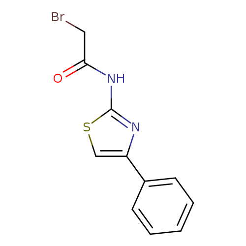 2-[(Bromoacetyl)amino]-4-phenyl-1,3-thiazole