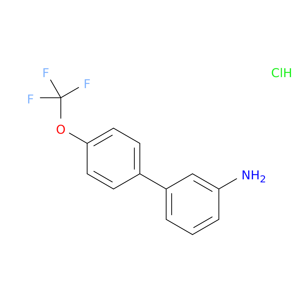 3-[4-(Trifluoromethoxy)phenyl]aniline, HCl