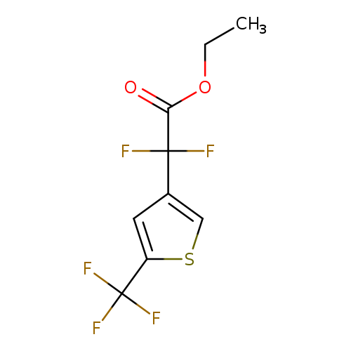 ethyl 2,2-difluoro-2-[5-(trifluoromethyl)thiophen-3-yl]acetate