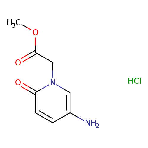 methyl 2-(5-amino-2-oxo-1,2-dihydropyridin-1-yl)acetate hydrochloride