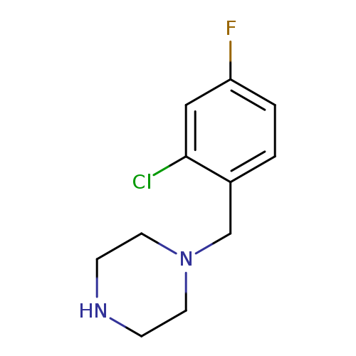 1-(2-Chloro-4-fluorobenzyl)piperazine