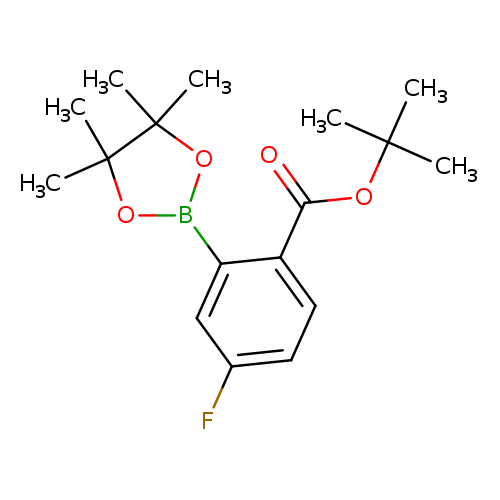 tert-Butyl 4-fluoro-2-(tetramethyl-1,3,2-dioxaborolan-2-yl)benzoate