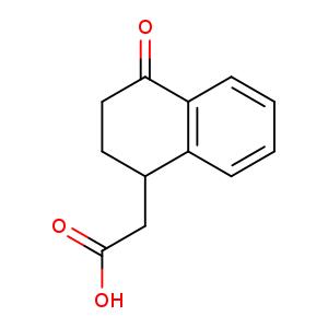 2-(4-oxo-1,2,3,4-tetrahydronaphthalen-1-yl)acetic acid