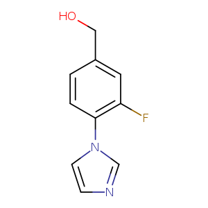 [3-fluoro-4-(1H-imidazol-1-yl)phenyl]methanol