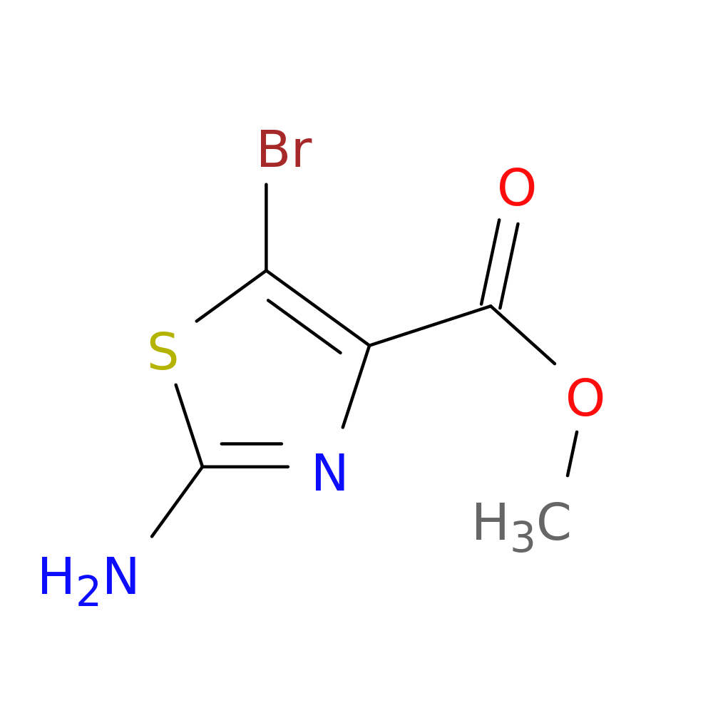 4-Thiazolecarboxylic acid, 2-amino-5-bromo-, methyl ester