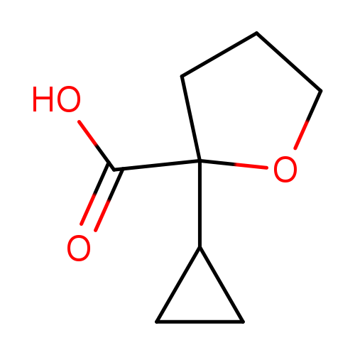 2-cyclopropyloxolane-2-carboxylic acid