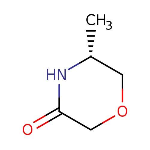 3-Morpholinone, 5-methyl-, (5R)-