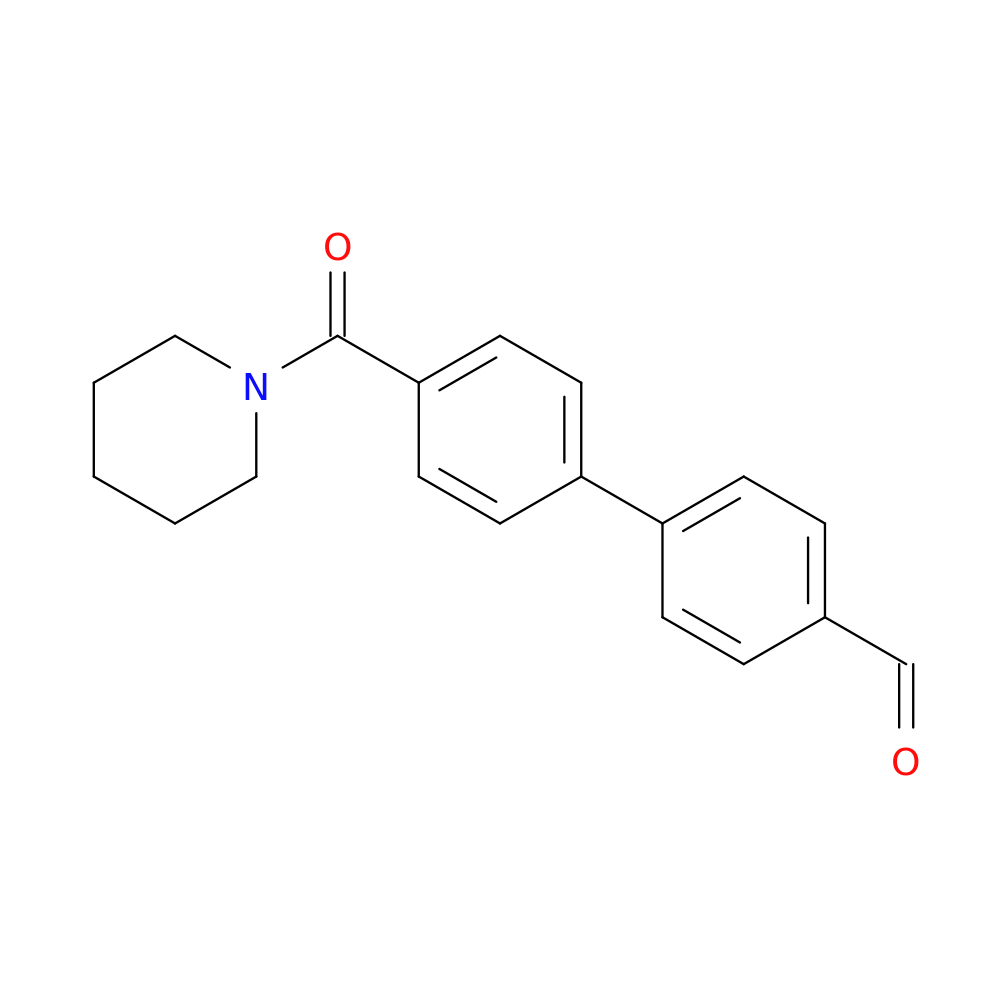 4-[4-(Piperidinocarbonyl)phenyl]benzaldehyde