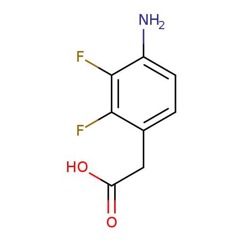 Benzeneacetic acid,4-amino-2,3-difluoro-