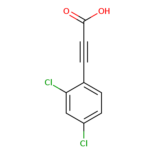3-(2,4-dichlorophenyl)prop-2-ynoic acid