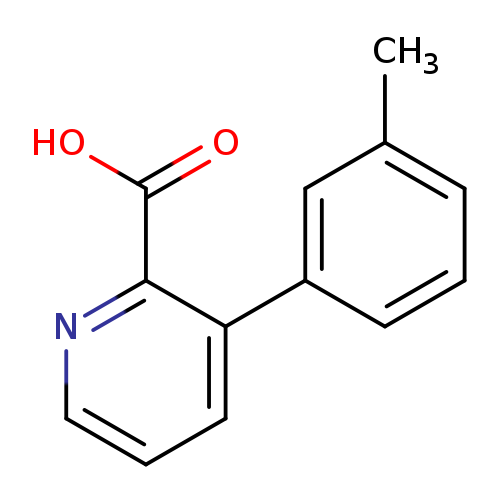 3-(3-Methylphenyl)picolinic acid