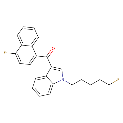 (4-Fluoro-1-naphthalenyl)[1-(5-fluoropentyl)-1H-indol-3-yl]methanone