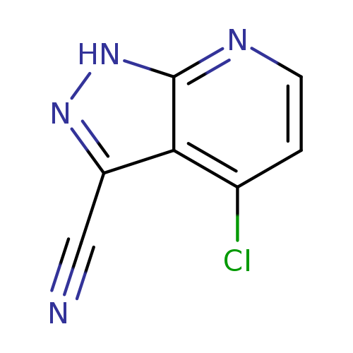 4-Chloro-1h-pyrazolo[3,4-b]pyridine-3-carbonitrile