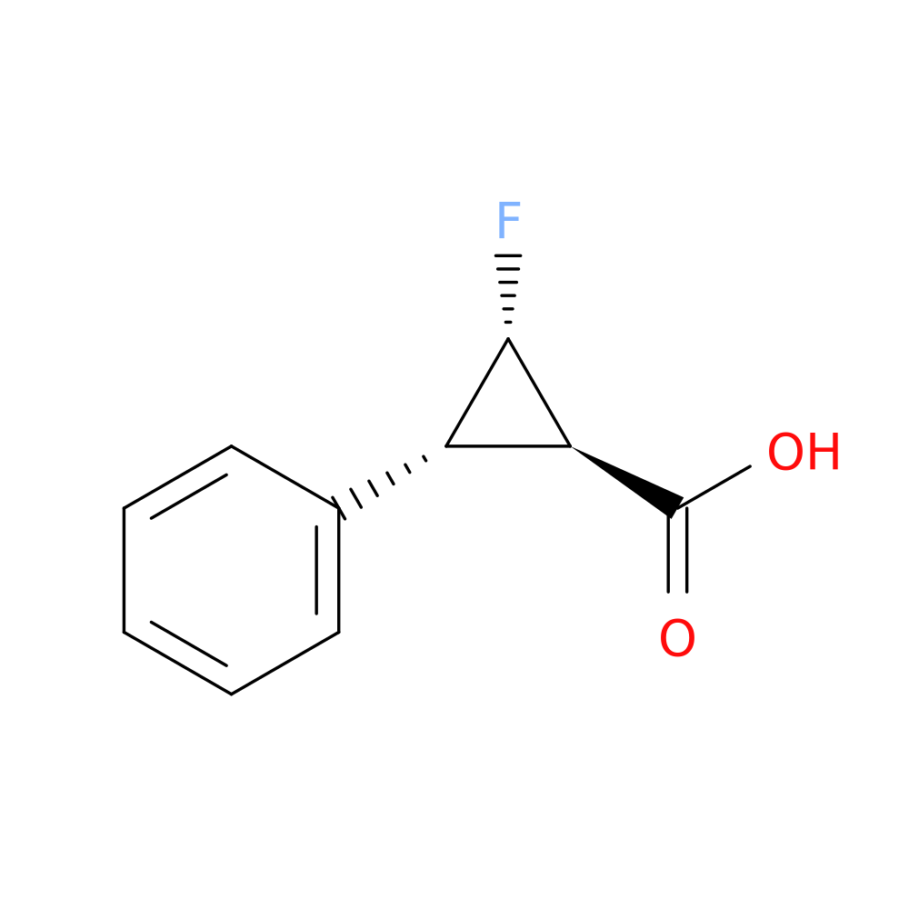 rac-(1R,2S,3R)-2-fluoro-3-phenylcyclopropane-1-carboxylic acid