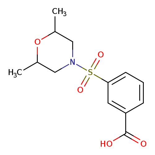 3-(2,6-Dimethyl-morpholine-4-sulfonyl)-benzoic acid