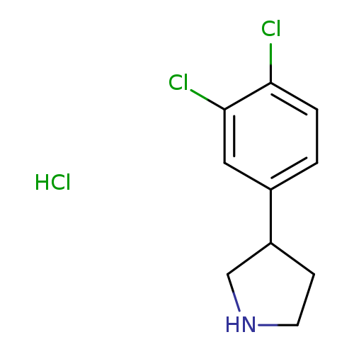 3-(3,4-Dichlorophenyl)pyrrolidine hydrochloride